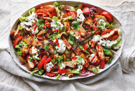This Shawarma-Inspired Salad Is Full Of Flavor (And Protein)