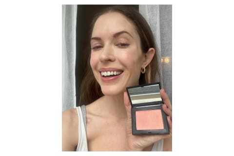 mindbodygreen beauty director tests NARS blush inline 1 