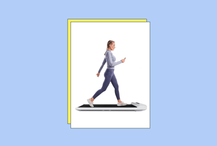 Fitness Enthusiasts Swear By This Walking Pad (& It's Less Than $170)